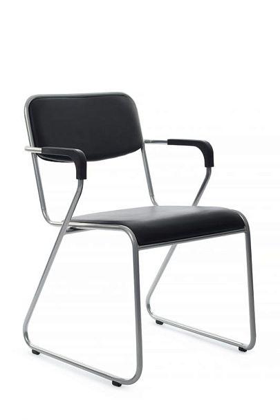 Кресло Nix Plus RCH OMKL-03 Черный/Металл окрашенный Хром - Вид 1