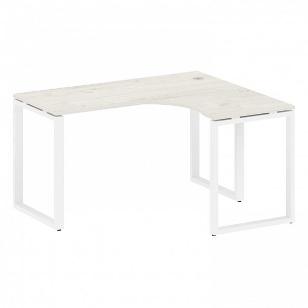 Стол "Metal System" БО.СА-3 дуб наварра/белый - Вид 1