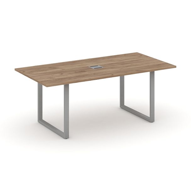 Style Project Direct Direct Стол переговорный SN-6O.SPRG-198 Дуб Табак/Металл Серый 1980*980*750 - Вид 1