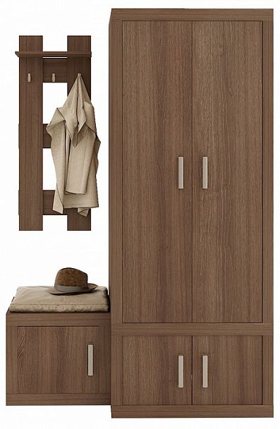 Стенка для прихожей Toivo ТОЙ-ПР 2 Шамони - Вид 1