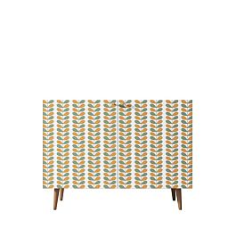 Комод с принтом 23 Berber две дверки арт BB04/Print_23 - Фото предпросмотра