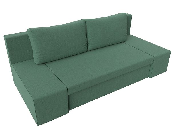 Диван прямой Сан Марко Рогожка зеленый - Вид 5