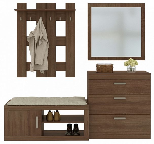 Стенка для прихожей Toivo ТОЙ-ПР 9 Шамони - Вид 1