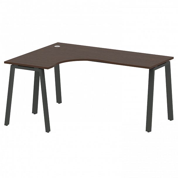 Стол "Metal System" БА.СА-4 венге/антрацит - Вид 2
