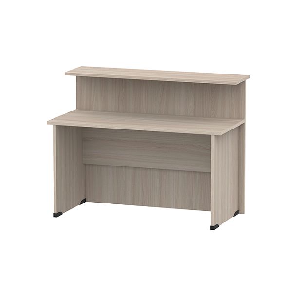 Стойка ресепшн прямая СР-150/60 ясень шимо светлый - Вид 2