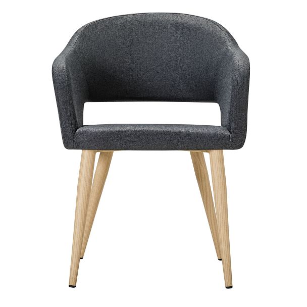 Кресло Oscar тёмно-серый/нат.дуб - Вид 3