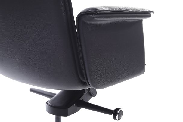 Кресло Rubens-M В1819-2 Чёрный (A8) натуральная кожа 68*68*98-104 - Вид 8