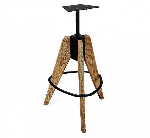 Стул барный Sheffilton SHT-ST36-4/S92 сумеречная орхидея/браш.корич./черн.муар - Вид 6