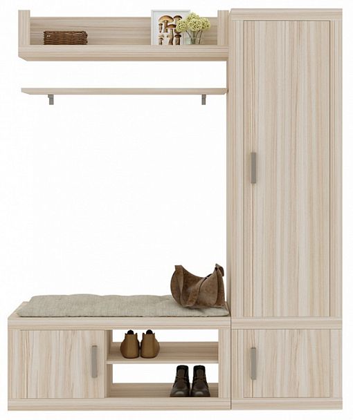 Стенка для прихожей Toivo ТОЙ-ПР 12 Карамель - Вид 1