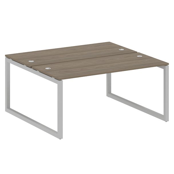 Metal System Quattro Р. ст. на О-образном м/к 50БО.РАС-СП-2.4 Вяз/Серый металл 1600*1475*750 - Вид 1