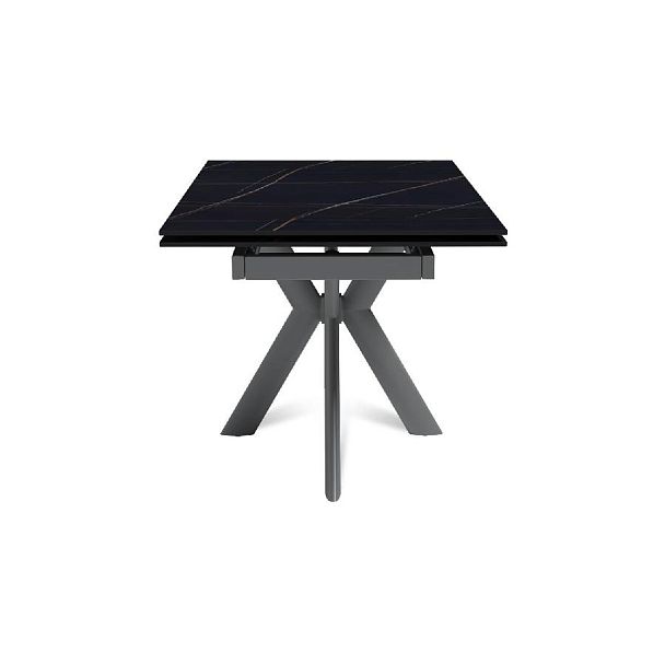 Стол раскладной Strong (140+40+40), керамика матовая Black Gold - Вид 3