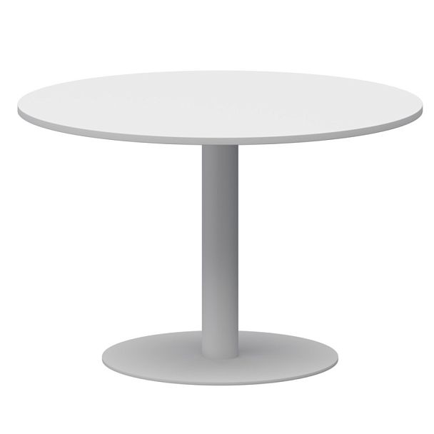 Стол круглый АМ-Д120 Белый/Белый 1200x1200x760 Арго-М - Вид 1