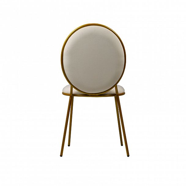 Стул Баунти, велюр, золотой каркас - Вид 5