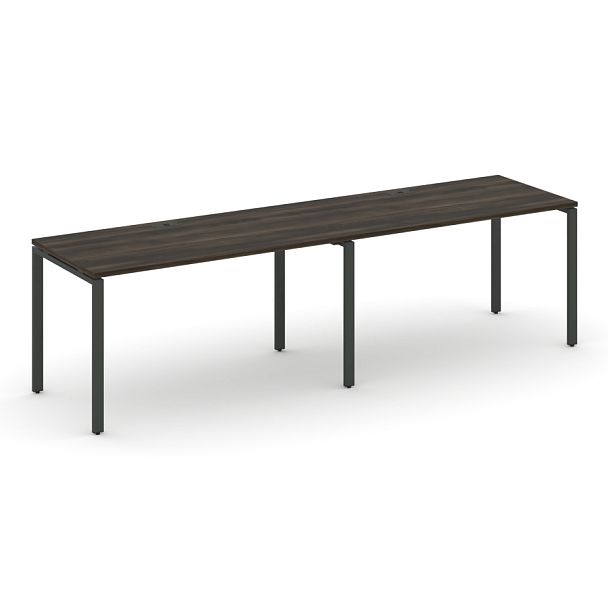 Concept Рабочая станция 2 места CN.ORS-003 Дуб Мали/Металл Антрацит 2760*720*750 - Вид 1