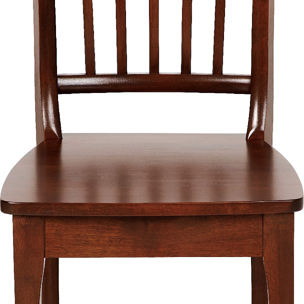 Стул деревянный с жестким сиденьем Элин Темный орех - Вид 10