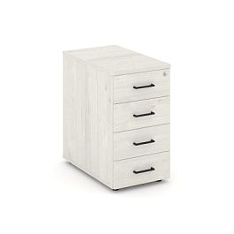 Стайл Проджект Тумба опорная/приставная SN.TOP-001 Дуб Наварра/Черный Ручки 416*600*750 - Фото предпросмотра