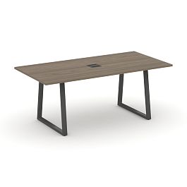 Style Project Direct Direct Стол переговорный SN-6T1.SPRG-198 Вяз Благородный/Металл Антрацит 1980*980*750 - Фото предпросмотра
