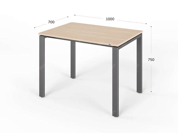 ЛАЙТ / LIGHT RLG014-10x7 Прямоугольный стол 100x70x75 Дуб Сонома - Вид 2