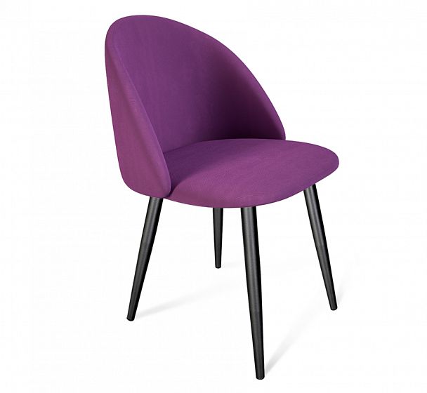 Стул Sheffilton SHT-ST35/S95 ягодное варенье/черный муар - Вид 2