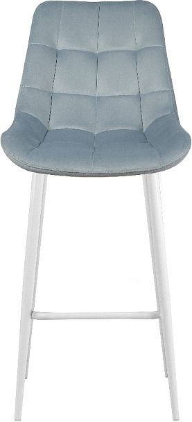 Комплект барных поворотных стульев Эйден, Confetti dusty blue/белый, 4 шт. - Вид 3