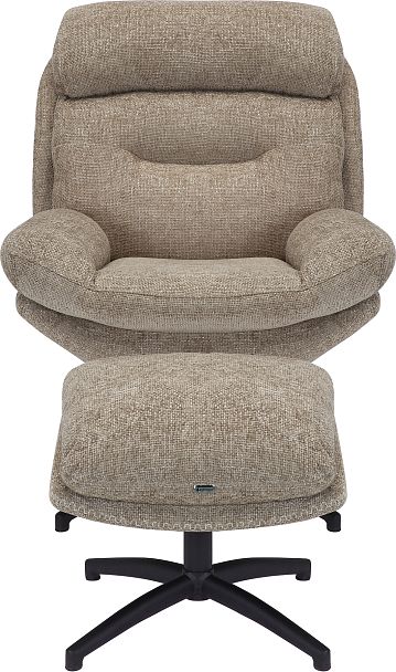 Кресло мягкое Everprof Kiwi (Киви) Ткань Бежевый - Вид 2