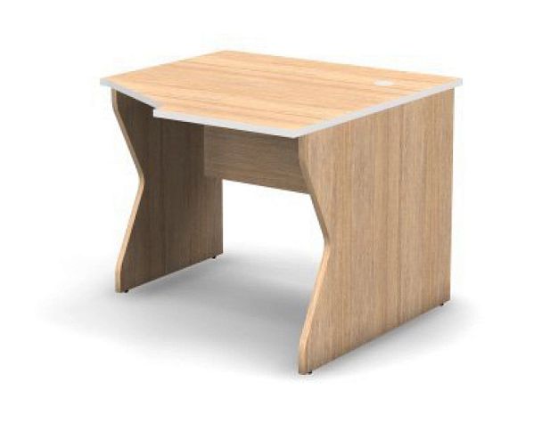SMART/СМАРТ RS012-95Х95 Стол эргономичный правый 950х950х737 Швейцарский вяз - Вид 1