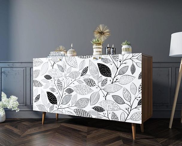 Комод Berber три дверки 09 принт арт BB01/Print_09 - Вид 3