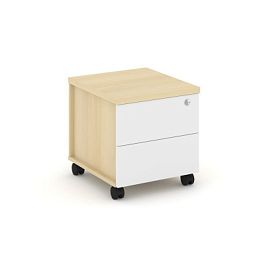 Стайл Проджект Тумба мобильная з/с ЛДСП SN.TM-005 Акация Лорка/Акация Лорка/Белый 416*460*437 - Фото предпросмотра