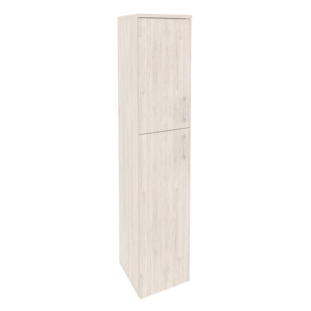 Onix Шкаф высокий узкий левый O.SU-1.8 (L) Денвер светлый 400*420*1977 - Вид 1
