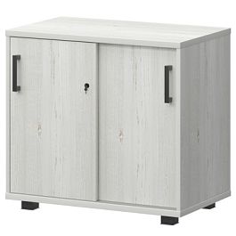 Тумба-купе НТМ-7.7.Ч Сосна винтер 730x442x750 Аргентум - Фото предпросмотра