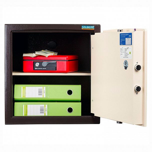 Сейф взломостойкий 1 класс VALBERG "Карат-46 new", 460х440х380 мм, 90 кг, ключевой замок, S10499104040 - Вид 4