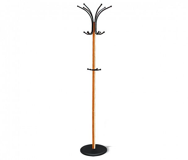 Вешалка Sheffilton SHT-CR10 светлый орех/мрамор - Вид 3