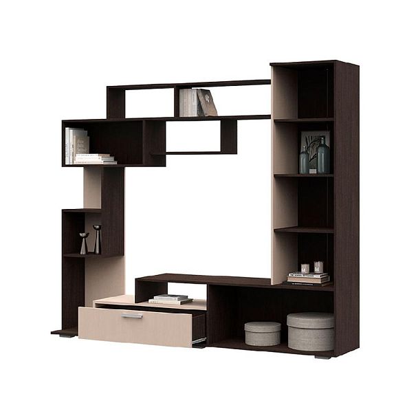 Гостиная Капри ЛДСП венге/дуб белфорт - Вид 2