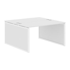 Стол 2-х местный XQPWST 1414 Белый/Белый 1400х1406х750 XTEN-QP - Фото предпросмотра