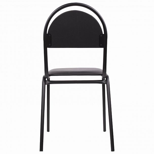 Стул для посетителей РС00М, черный каркас, кожзам черный - Вид 4