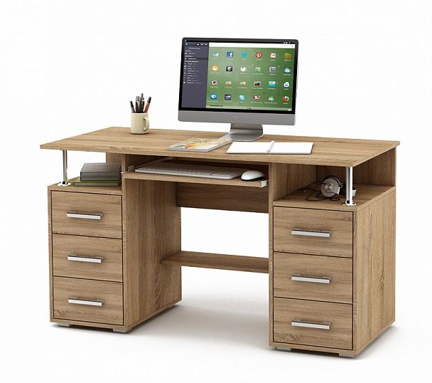 Стол компьютерный Амбер-8 - Вид 1