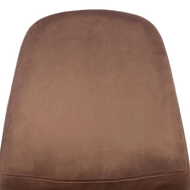 Стул Бриз/Breeze (мод.4724), Велюр/металл, Brown (коричневый) HLR11 / орех - Вид 7