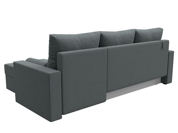 Диван угловой Верона Лайт правый угол Рогожка серый - Вид 6