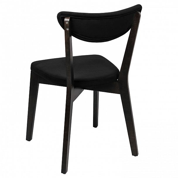 Стул Ruby, велюр Velutto-34 черный, морилка венге - Вид 5