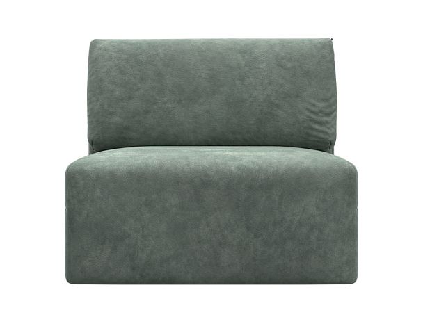 Модуль диван Лига-060 НПБ Велюр зеленый - Вид 1