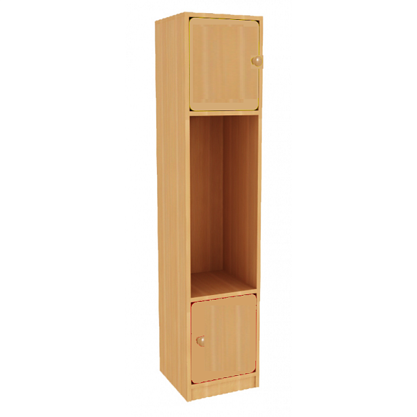 Стенка модульная Городок, секция №1 - Вид 1