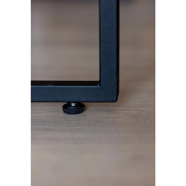 Стол BRABIX "SMART CD-019", 1180х600х770 мм, ЛОФТ, металл/ЛДСП бунратти, каркас черный, 641948 - Вид 3