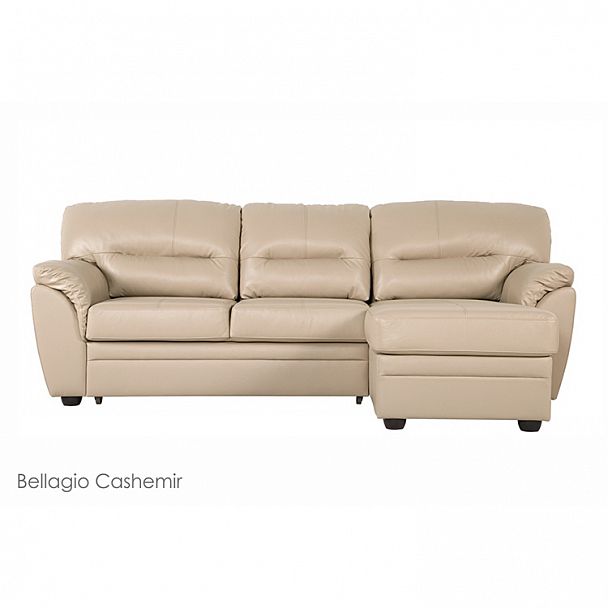 Угловой диван "Атлантик с канапе" в коже - Вид 5