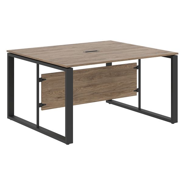 Стол для заседаний ECT 1412 Кария Пальмира/Антрацит 1400х1200х750 ENIO - Вид 1