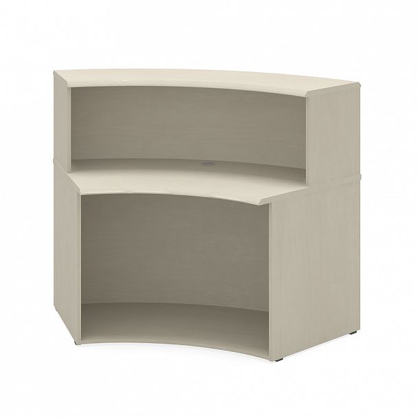 Стойка-ресепшн "Технофорвард" ПК-ТФ-СКР149Х80-В3-99 клен - Вид 1