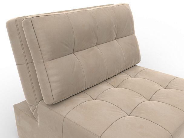Кресло-кровать Лига-107 (80) Велюр бежевый - Вид 4