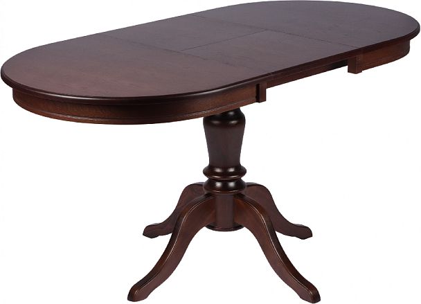 Стол деревянный раздвижной Анфея 110(150)х75х76 Темный орех - Вид 5