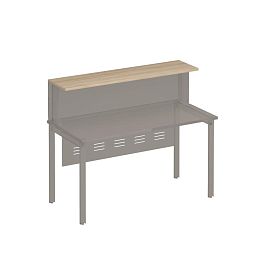 Полка настольная Формула МП2 ФР 408 вяз светлый - Фото предпросмотра