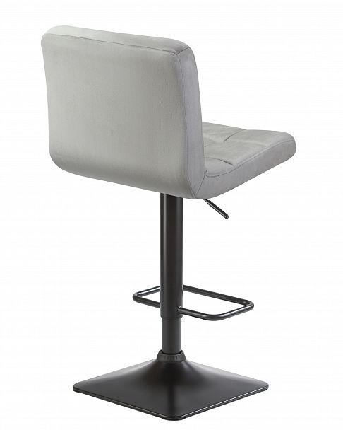 Стул барный DOBRIN DOMINIC (серый велюр (MJ9-75)) - Вид 4