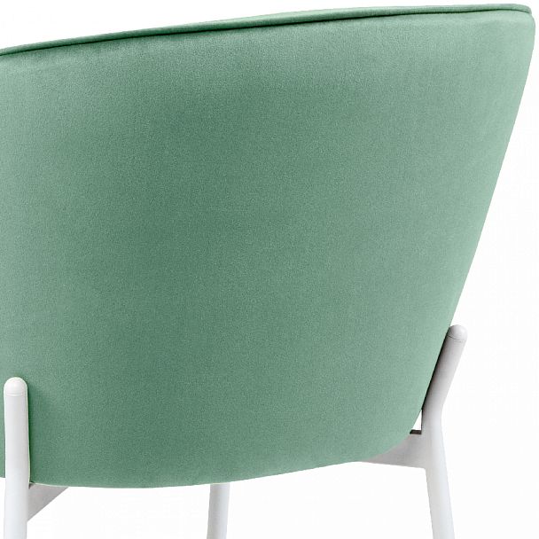 Комплект кухонных стульев Миэль мятный велюр/белый, 3 шт. - Вид 10